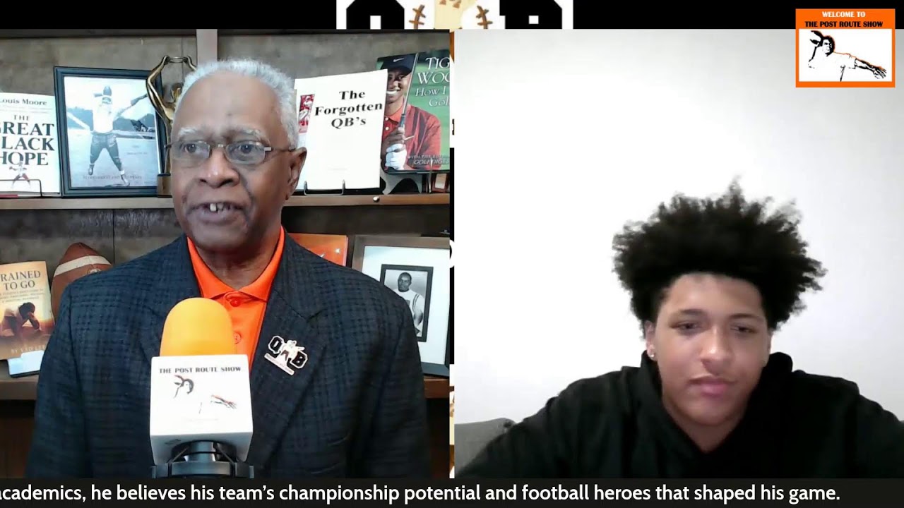 The Post Route Show w/W. Earl Kitchings interviews Brice Koontz, QB UNC Pembroke