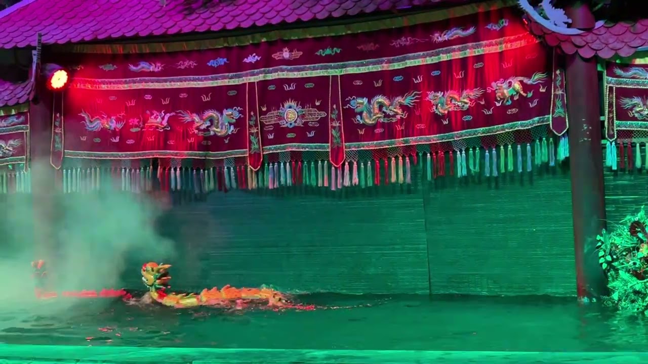 Water Puppet Show越南下龍灣水上木偶戲表演1