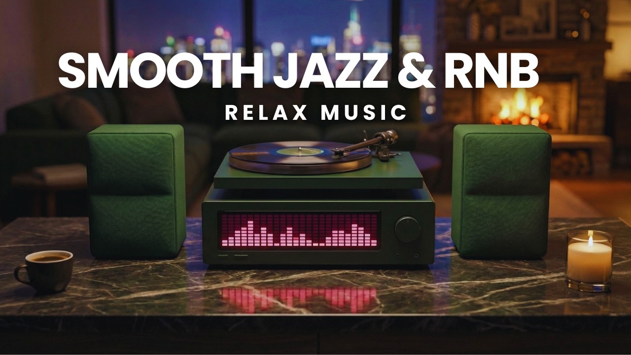 Smooth Jazz RnB Soul Instrumental for Peaceful Night and Stress Free Mood