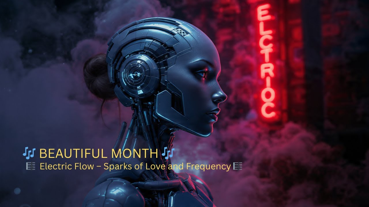 Beautiful Month | Electric Flow | Sparks of Love and Frequency #CyberEDM #Bassline #NeonBeats #Techn