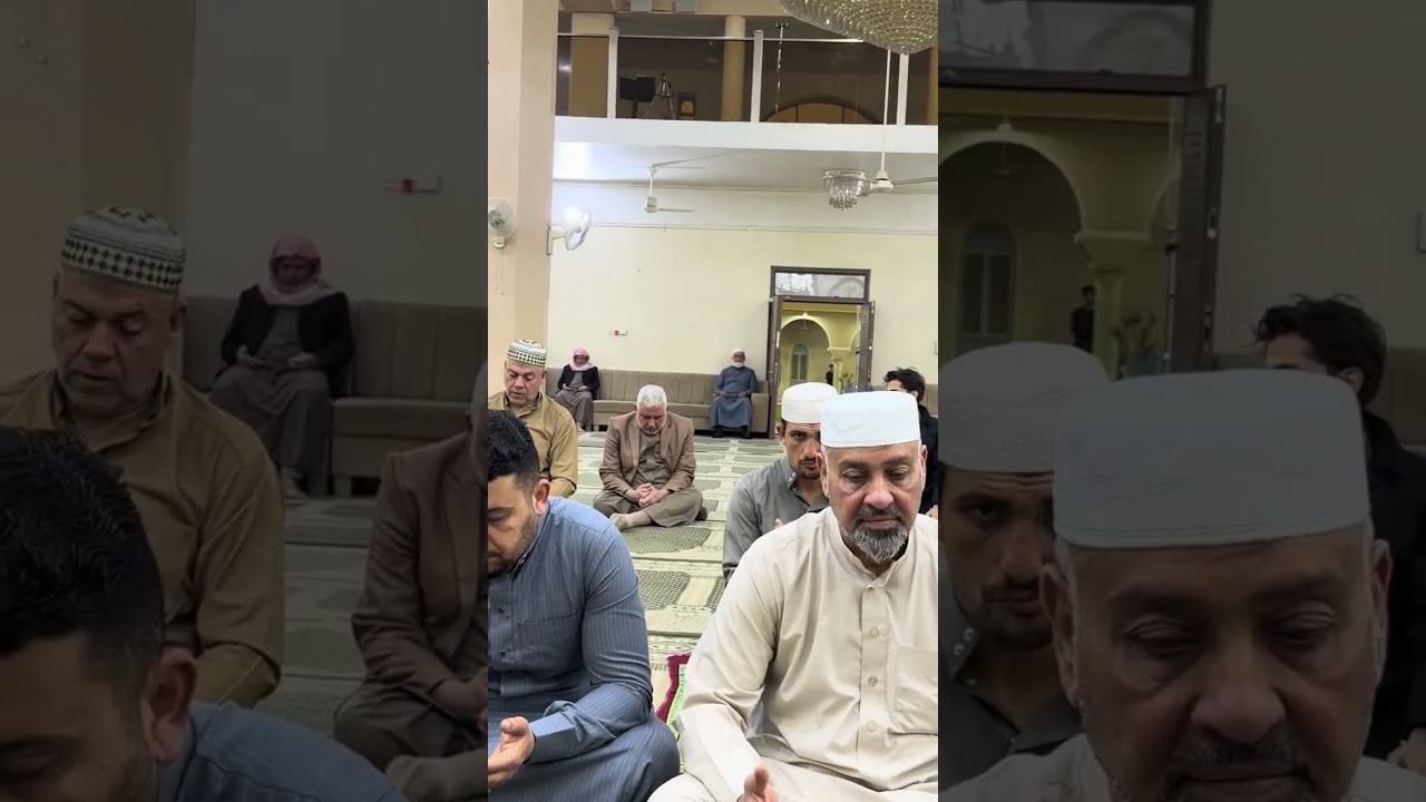 دعاء التراويح لليوم الرابع  من رمضان المبارك ٢٠٢٦ بصوت الدكتور سعدون الحلبوسي في رحاب جامع الفياض