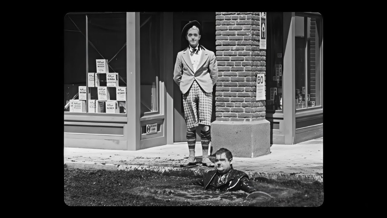 Laurel and Hardy - Putting Pants on Philip (1927) - Refurbished Full Movie