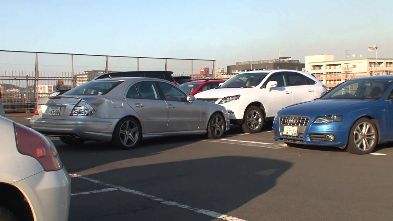 20110312　JR仙台駅屋上駐車場の様子.mov