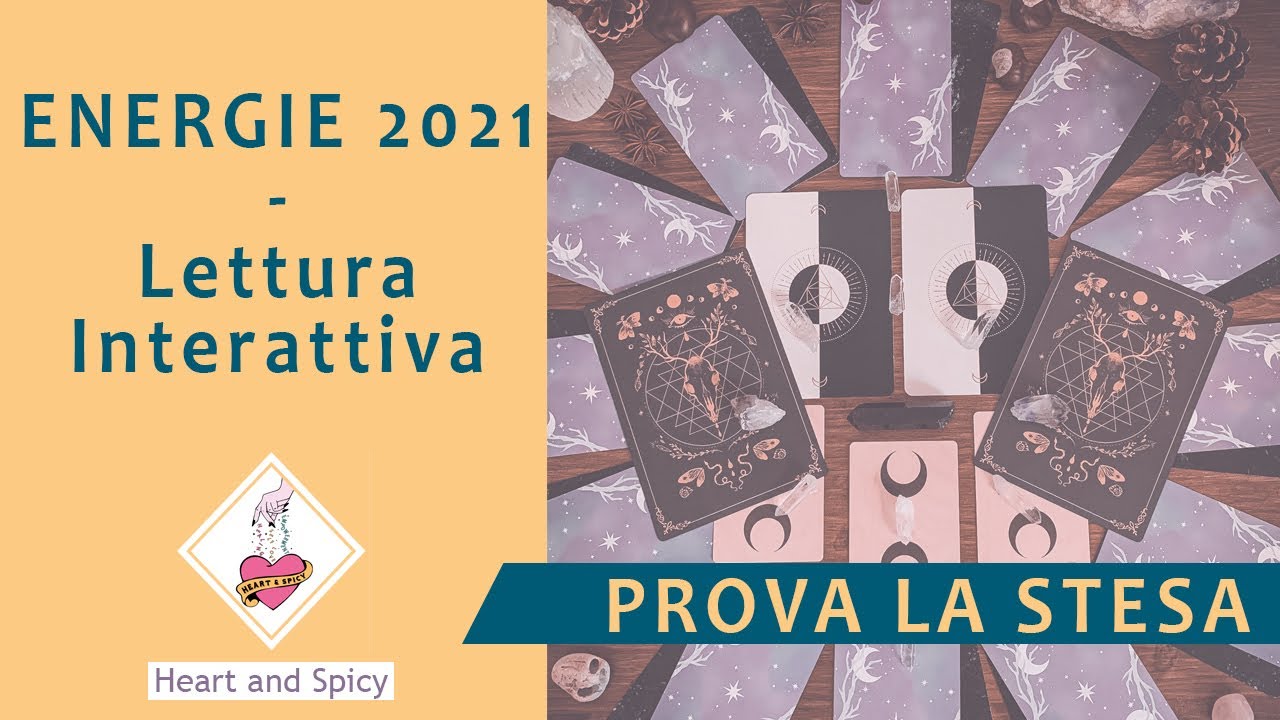 Tarocchi: Lettura Interattiva - Energie del 2021 -  Ruota dell'Anno