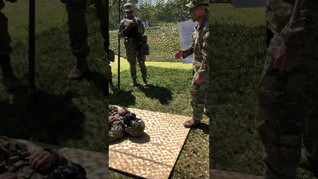 M8: Perform First Aid on an Open Head Wound in a CBRN Environment