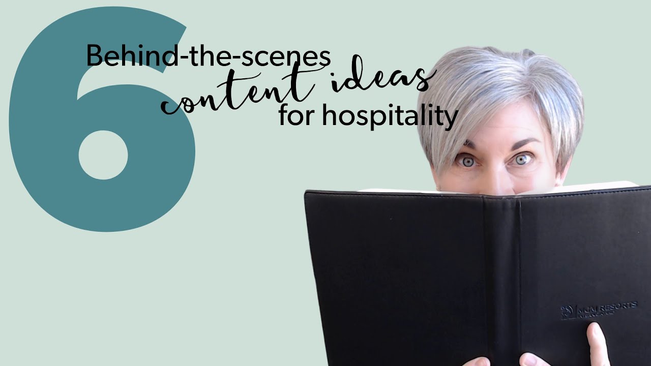 Behind the Scenes Ideas for Meetings, Events and Hospitality
