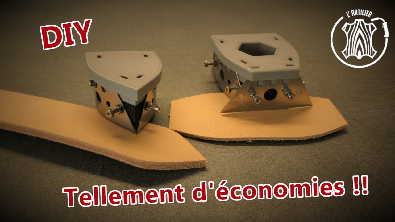 [Exp] Emporte-pièce maison : la solution low-cost avec des lames de cutter et de l'impression 3D