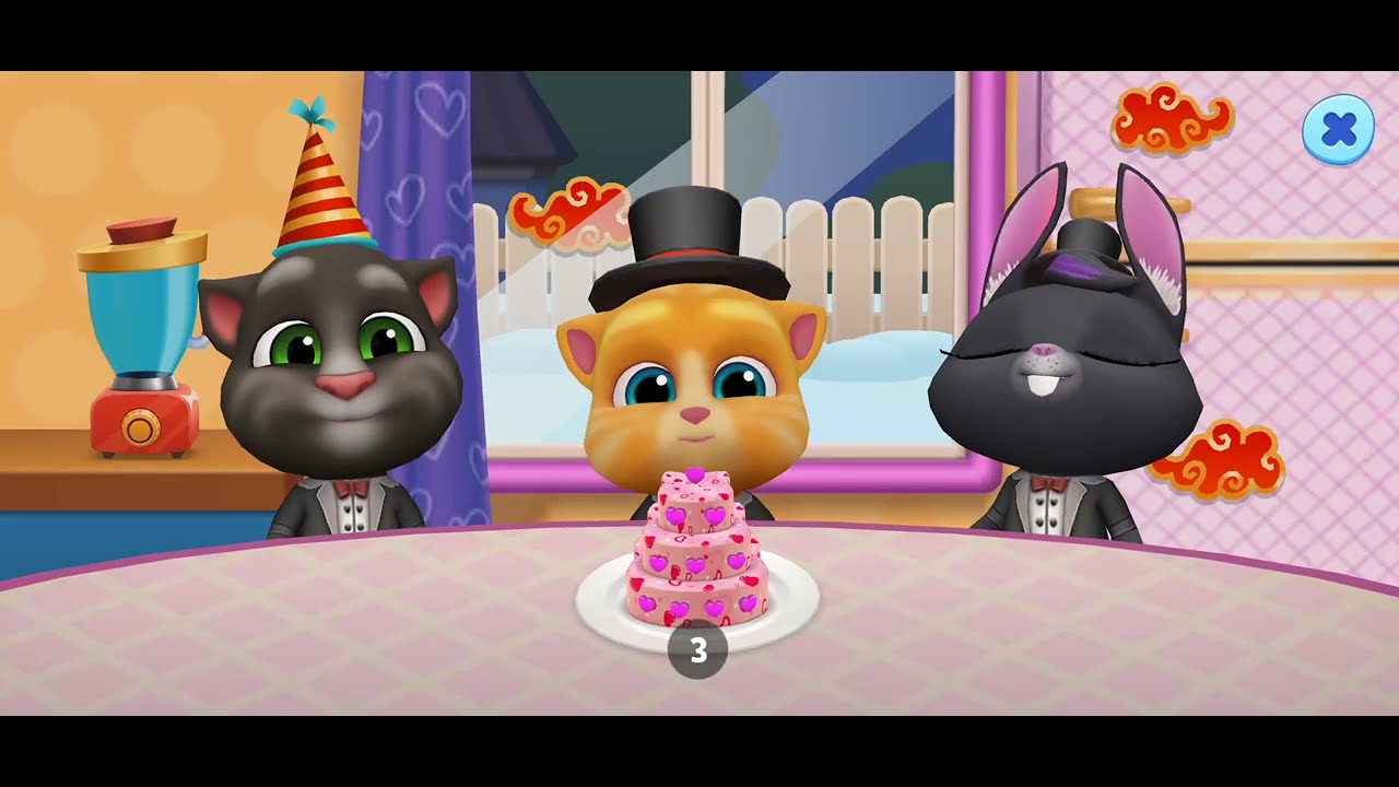 Roy Racoon Stolen All The Decorations - My Talking Tom Friends New Funny Episode