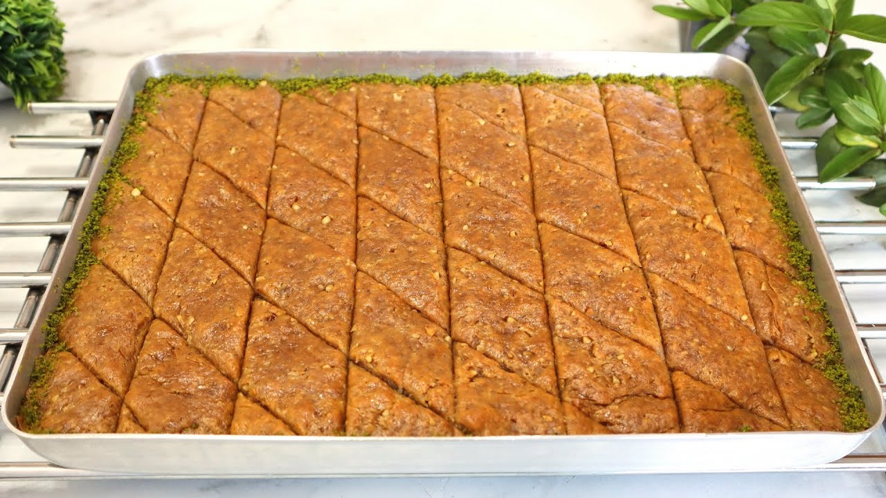 SAHTE TARİF, GERÇEK LEZZET 😍 YALANCI BAKLAVA TARİFİ İNANILMAZ LEZZETLİ VE KOLAY 😋 Baklava Yapımı