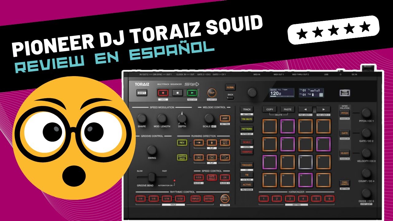 Pioneer DJ TORAIZ SQUID 🇪🇸 Unboxing & Review