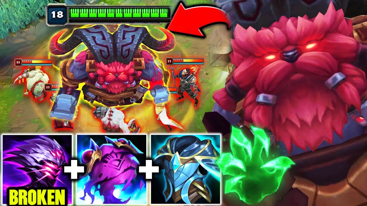 I CREATED THE TANKIEST ORNN BUILD YOU WILL EVER SEE (500+ MR, 300+ ARMOR, 7000 HP)