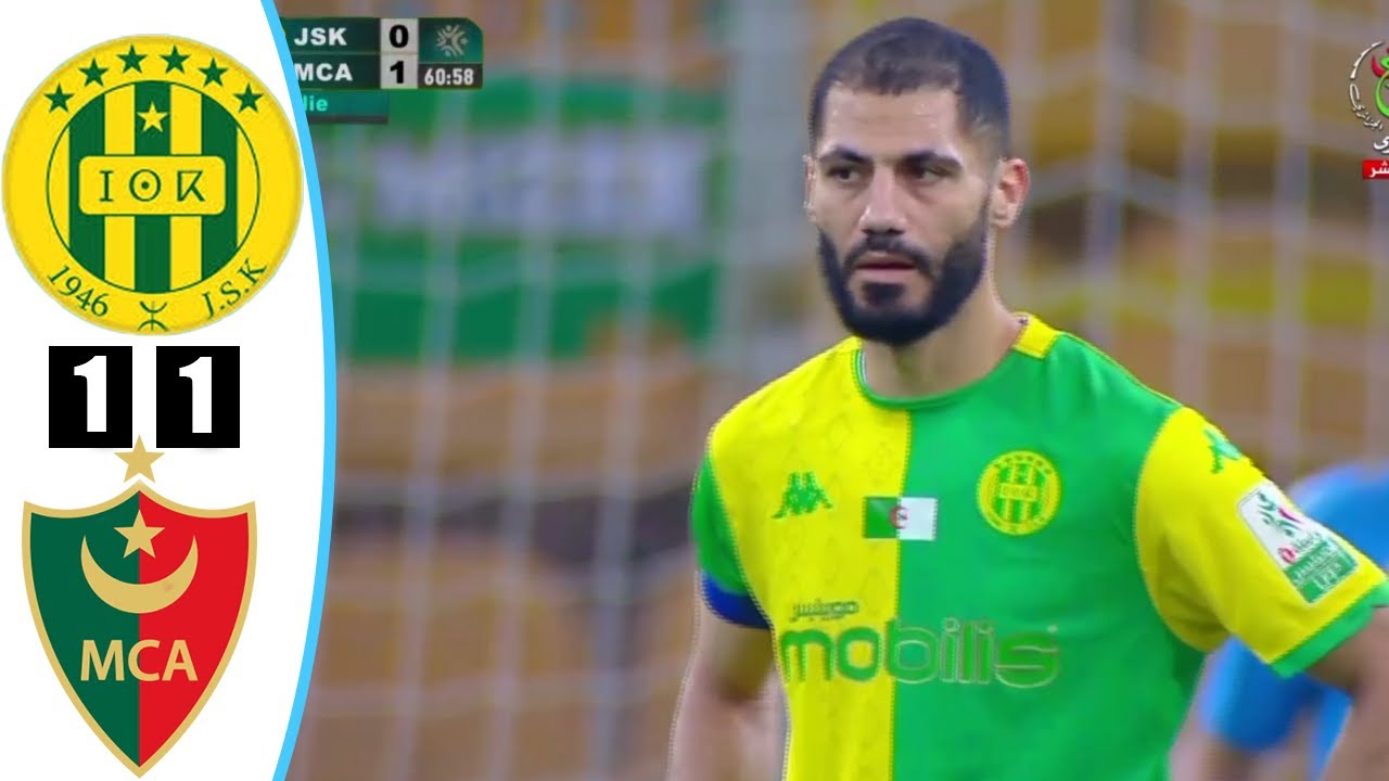 ملخص مباراة شبيبة القبائل و مولودية الجزائر | jsk vs mca | الدوري الجزائري اليوم