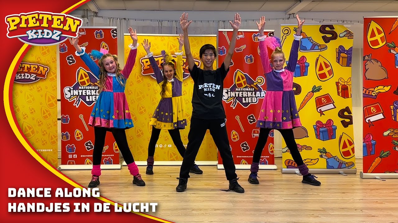 Pietenkidz – Handjes in de Lucht (Nationale Sinterklaaslied 2023) [Dance Along]