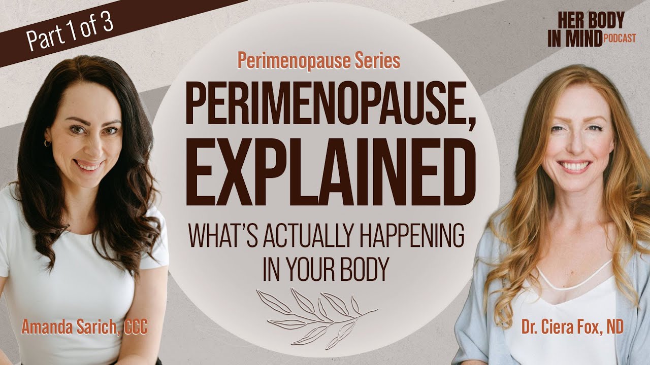 Perimenopause Explained: What’s Actually Happening in Your Body. Part 1 of 3