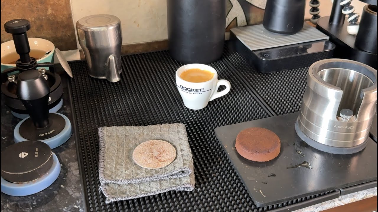 Espresso Workflow: Option-O Lagom CASA 64CL, Subminimal, Subscale & Rocket Appartamento