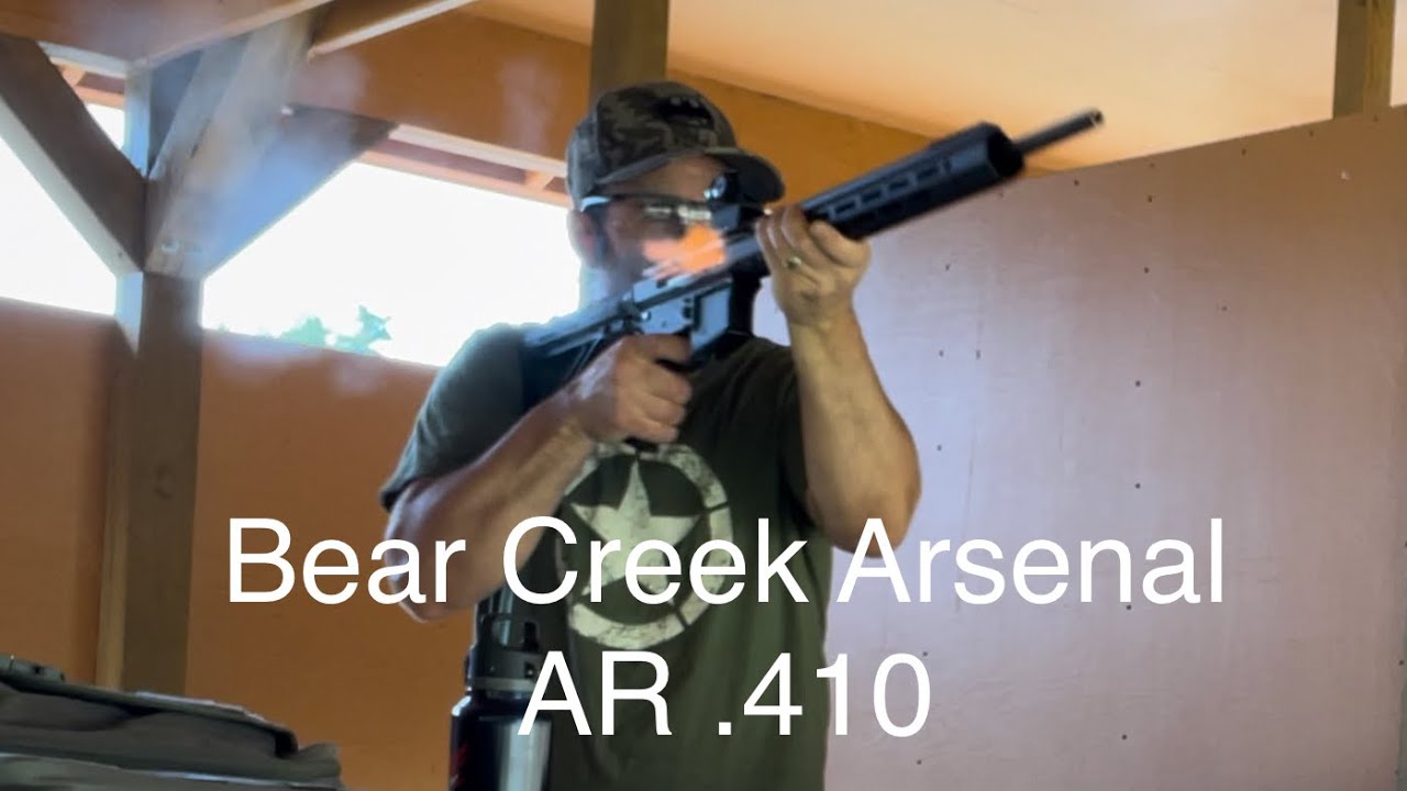 Bear Creek Arsenal AR 410 unboxing and disappointing range trip. These shotguns have flawed bolts
