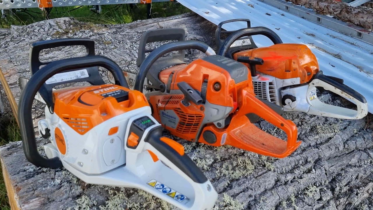 Test av Stihl MSA 300 - hänger den med proffsågar i 50cc-klassen?