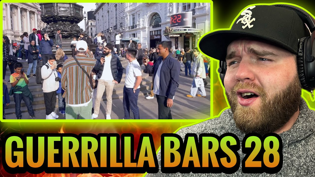 HARRY MACK IN LONDON! | Harry Mack Freestyle Guerrilla Bars 28 | Across The Pond