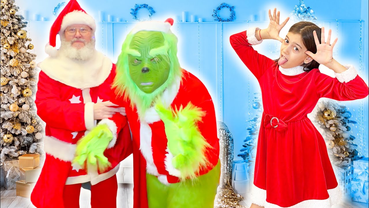 🎅🏻 MOȘ CRĂCIUN ne ADUCE CADOURI 🎁 GRICH vrea să le FURE 😈