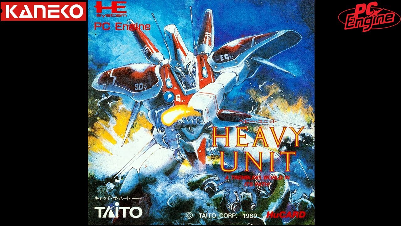 Heavy Unit (ヘビーユニット) - PC Engine - 1cc