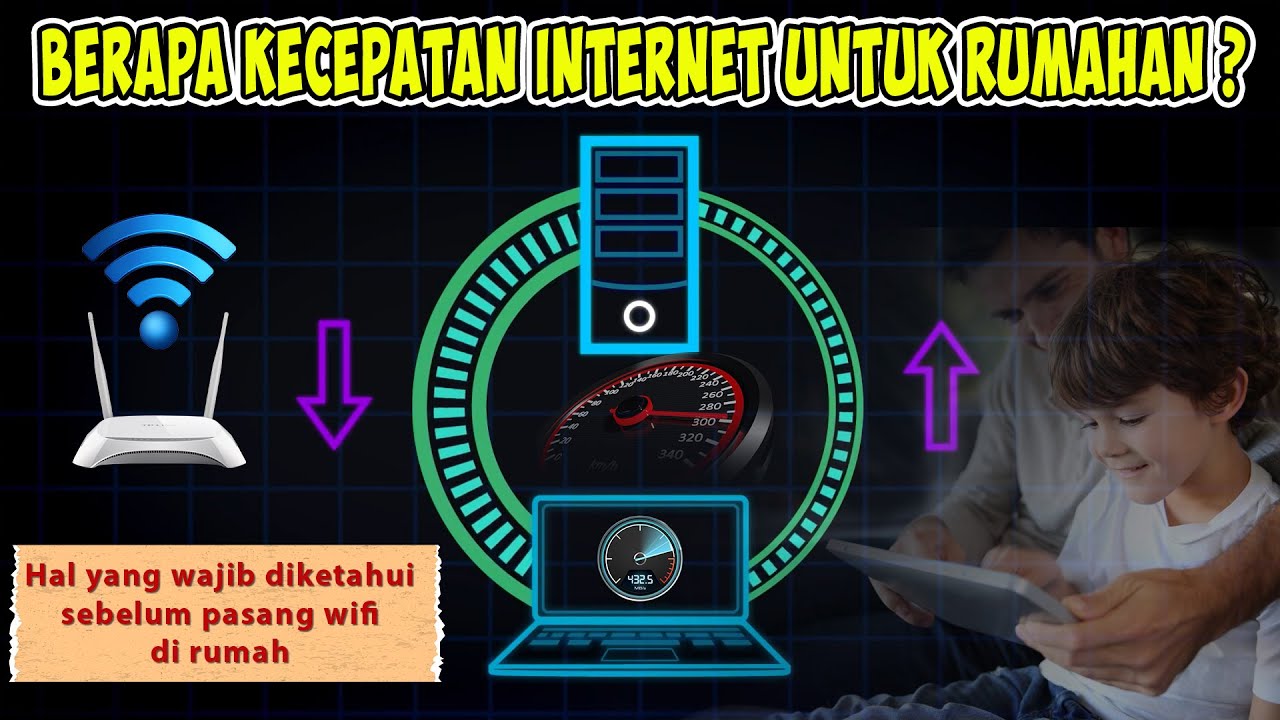 Cara Menghitung Bandwidth atau Kecepatan Internet untuk Kebutuhan Rumah atau Kantor