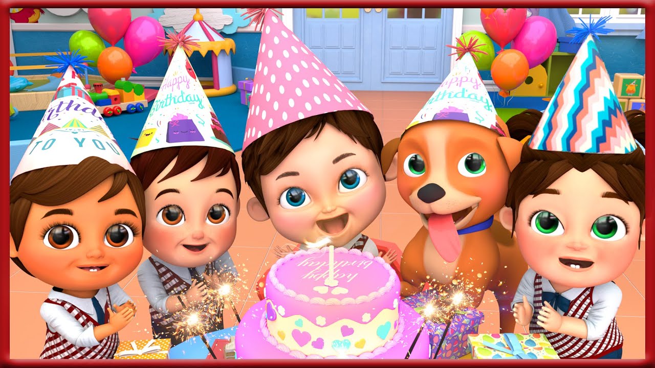 PARABENS PRA VOCE 🎉 Musica infantil para festa - Banana Cartoon Português