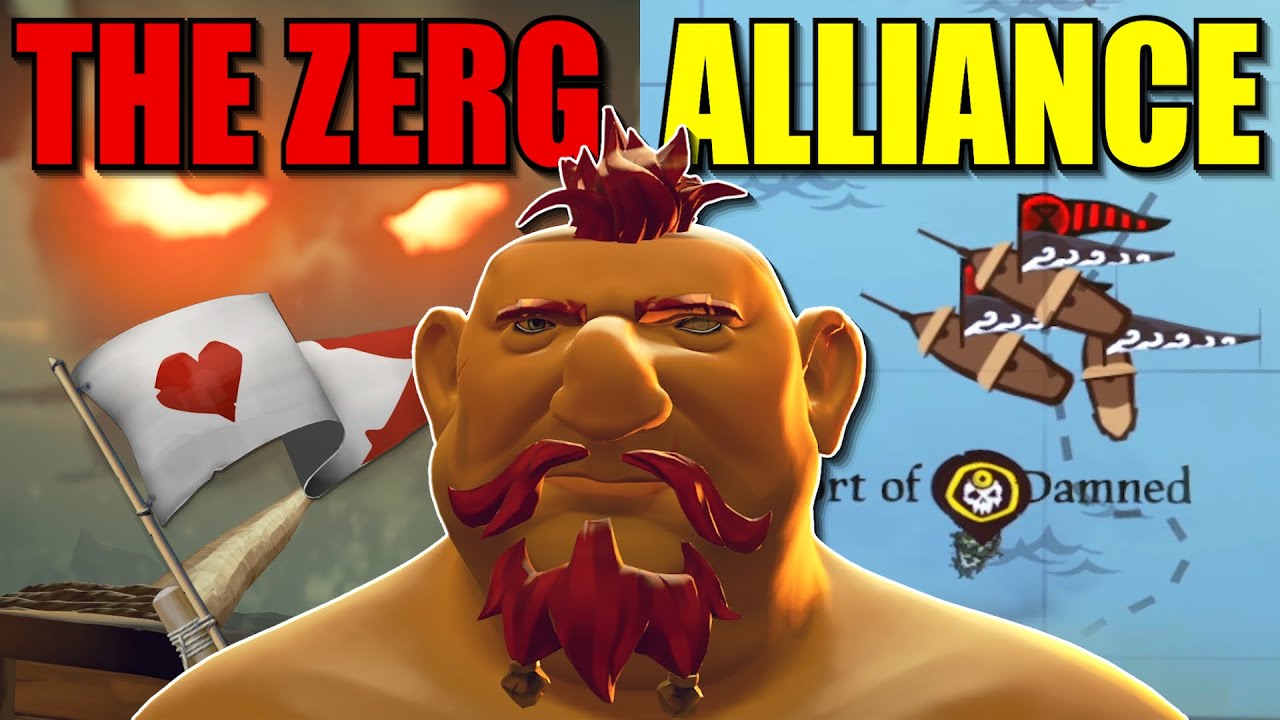 Fighting The ALLIANCE ZERG at Reaper's Hideout! (Sea Of Thieves)