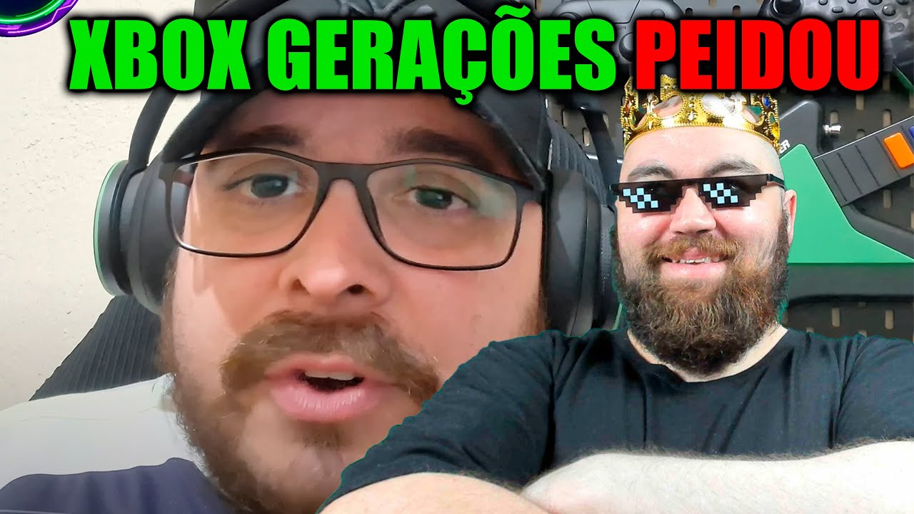 REI DO DEBOCHE HUMILHOU O XBOX GERA&Ccedil;&Otilde;ES