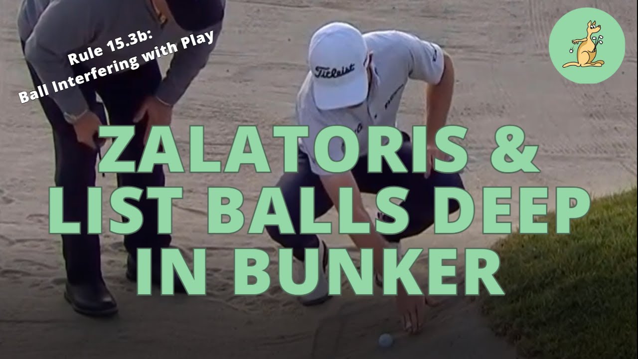 Two Balls Right Beside Each Other in a Bunker - Golf Rules Explained