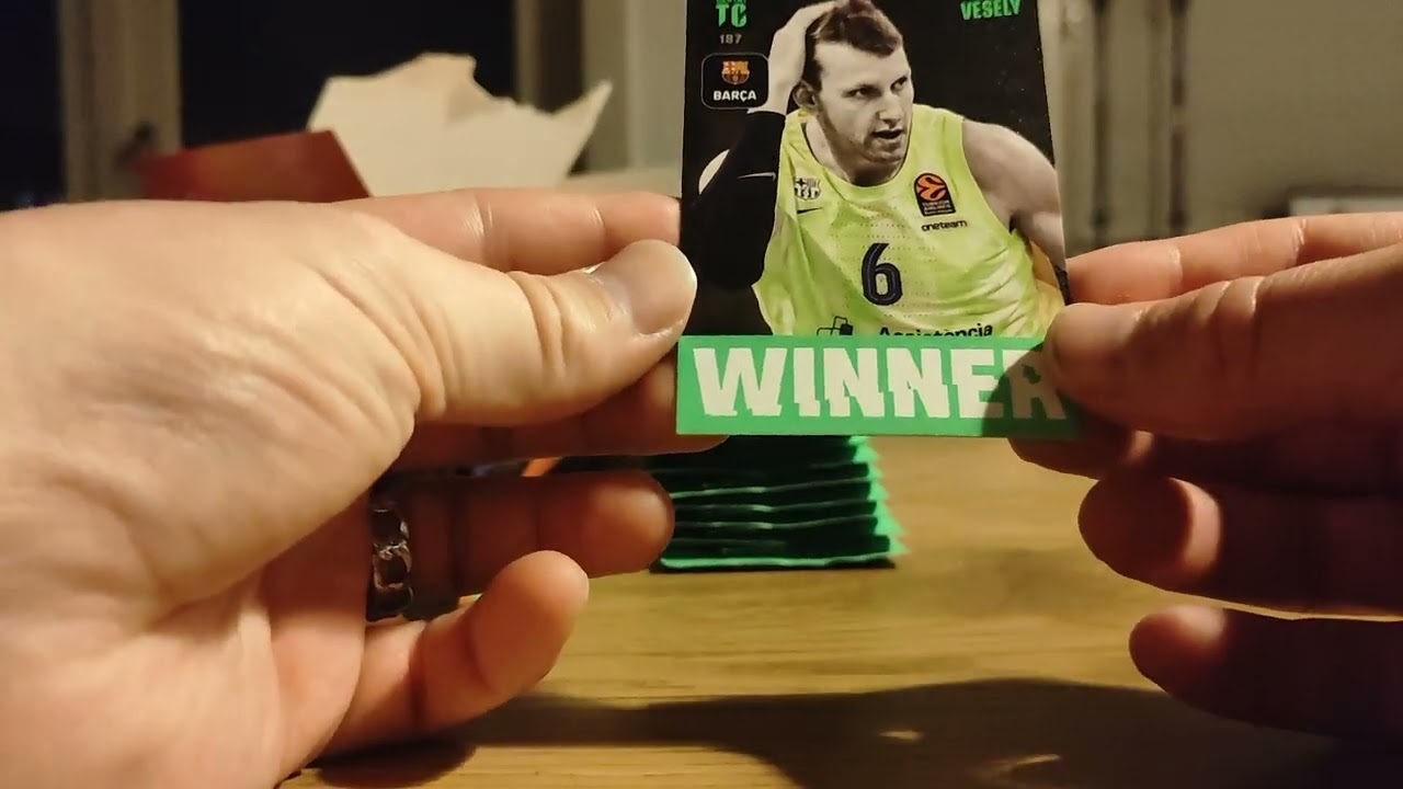 Top Class Panini booster box part 3/6 