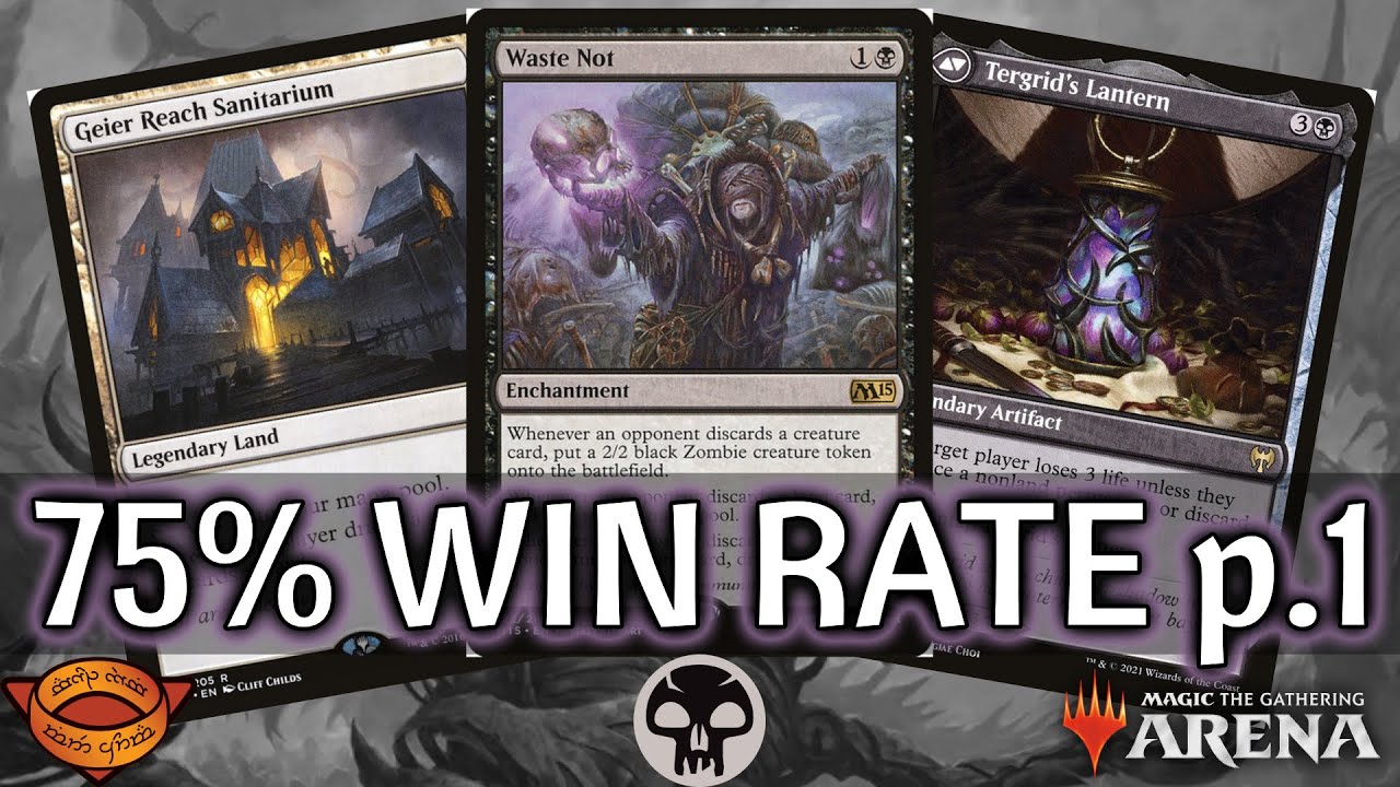 ⚫ Mono Black Discard, 75% Win rate part 1 | MTG Arena | Explorer | BO3 | The Lord of the Rings