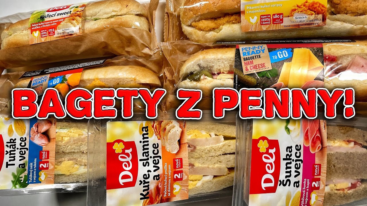 OSTUDNÉ BAGETY z Penny Marketu!