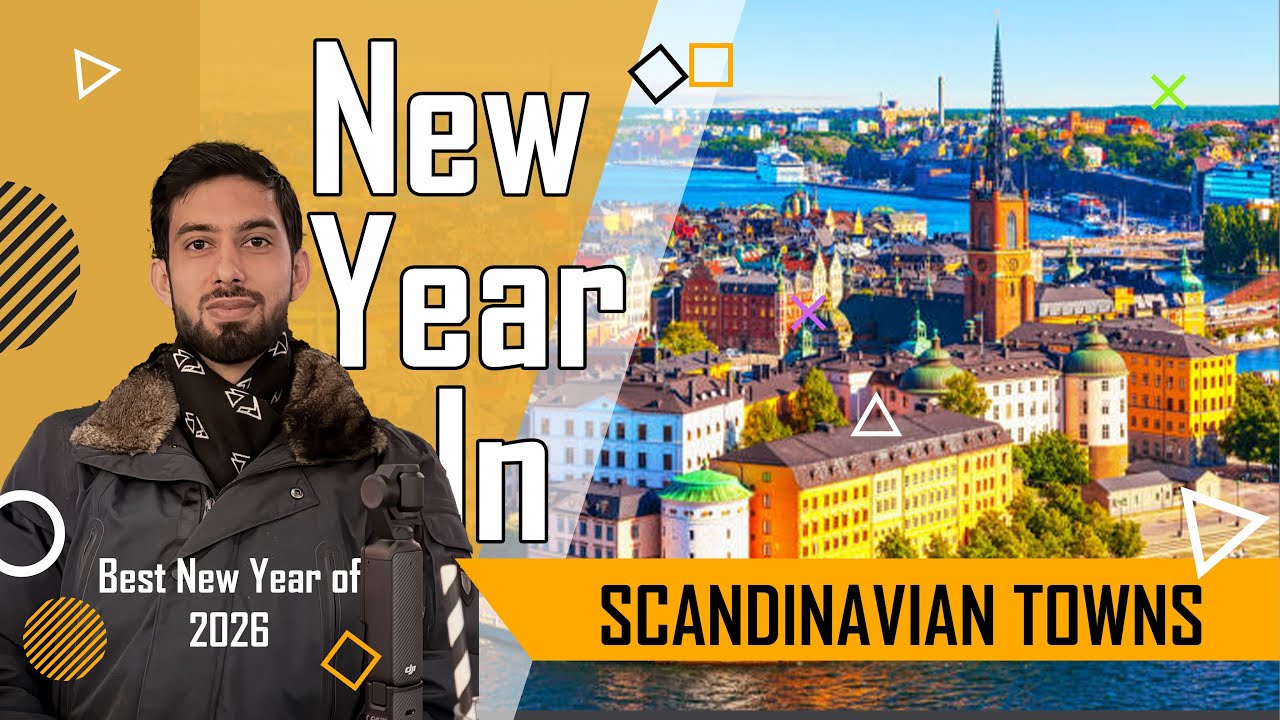 New Year in a Small Town | Scandinavia 🇸🇪