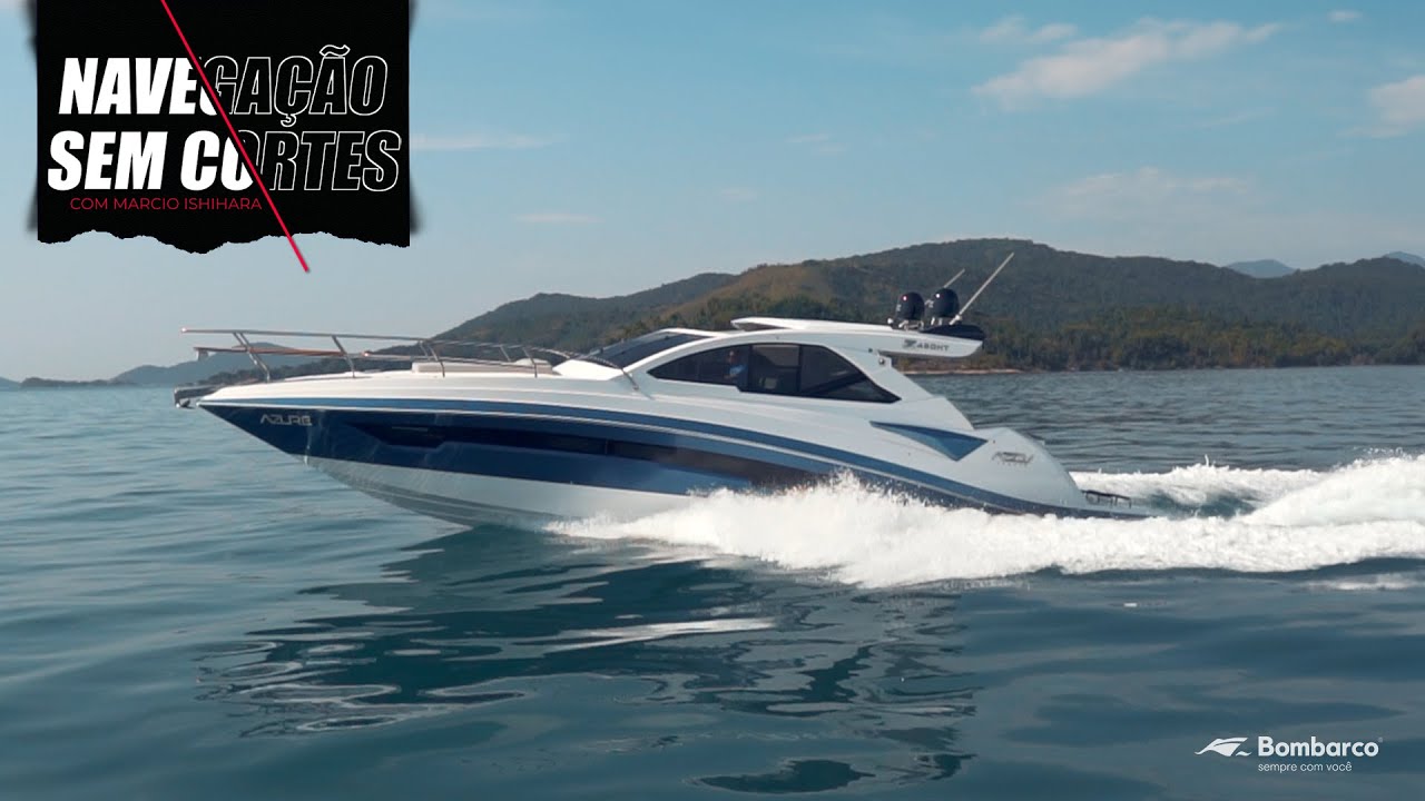 AZOV Z480 HT - Navegação sem Cortes entre as Ilhas de Paraty RJ