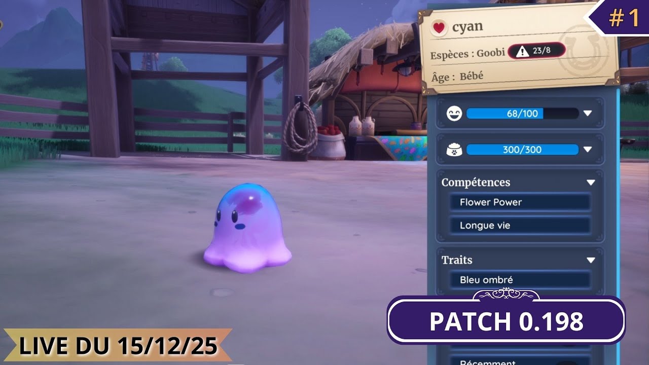 VOD - Production de Goobi / Palia  - NO COMMENTARY (Partie 1/2) - 15/12/25