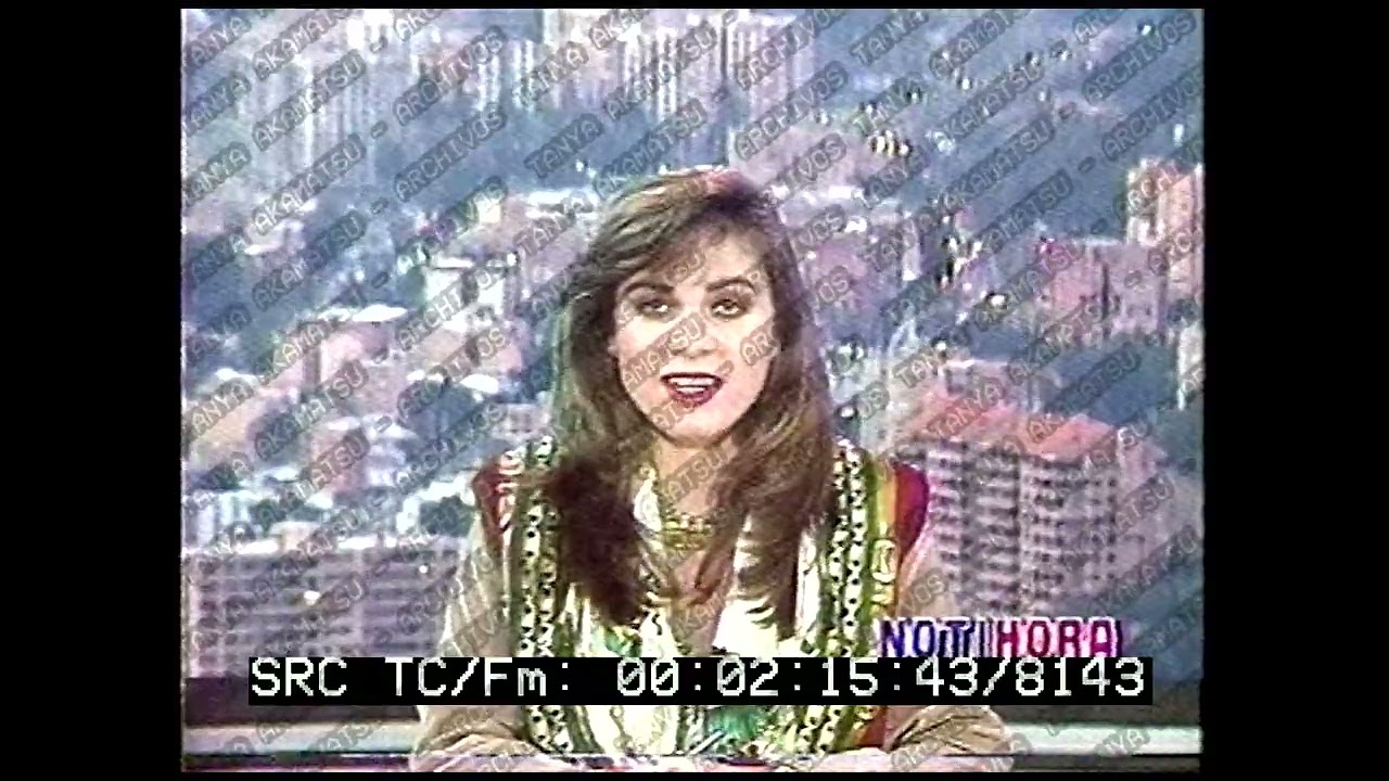 Logotipo Señal Colombia y fragmento NotiHora. Año 1997 - VHS