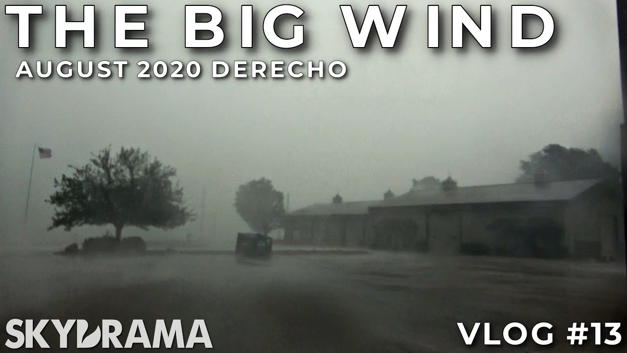 THE BIG WIND| August 10th 2020 Derecho in the Midwest/Chicago Area | Skydrama VLOG #13
