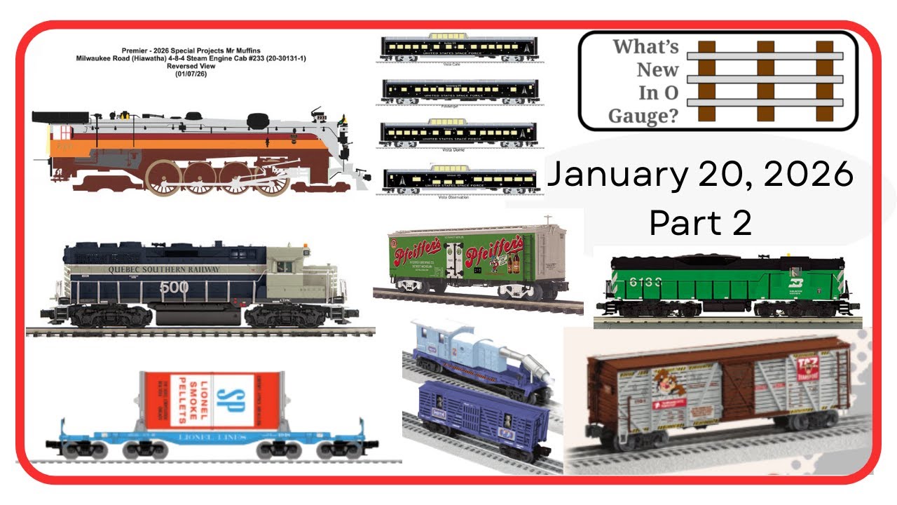 Lionel's New Starter Sets - First Look at 2026 - Part 2