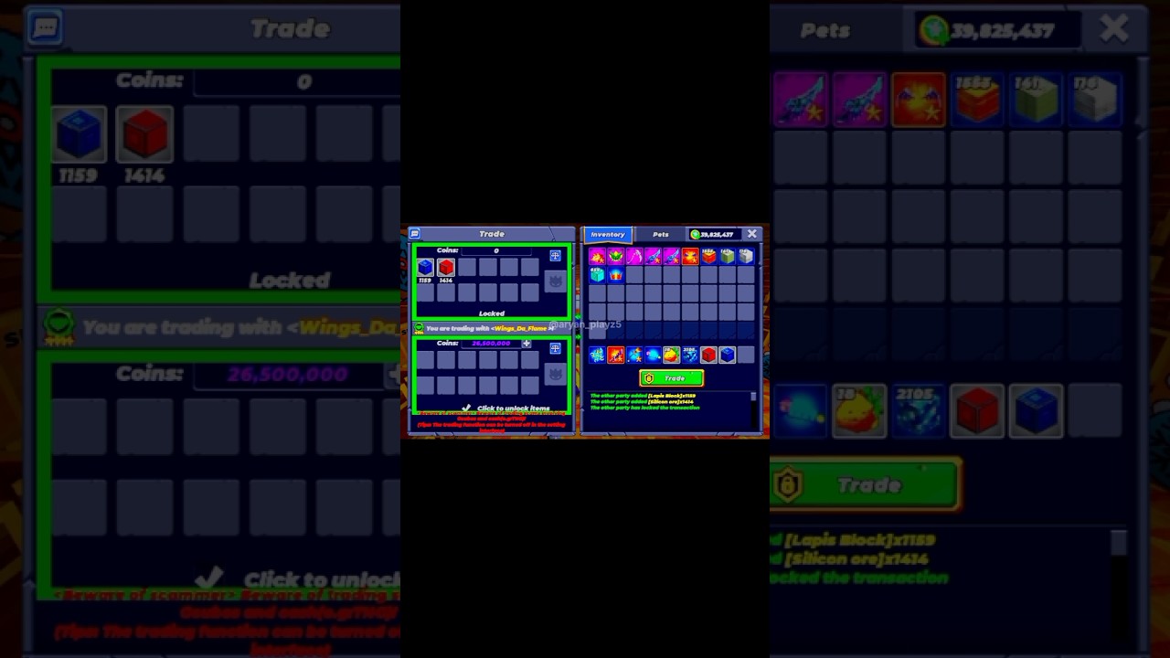 BUYING BANNED BLOCK 💵RICH TRADE SYSTEM IN SKYBLOCK BLOCKMAN GO ENJOY VIDEO💰💰#skyblock