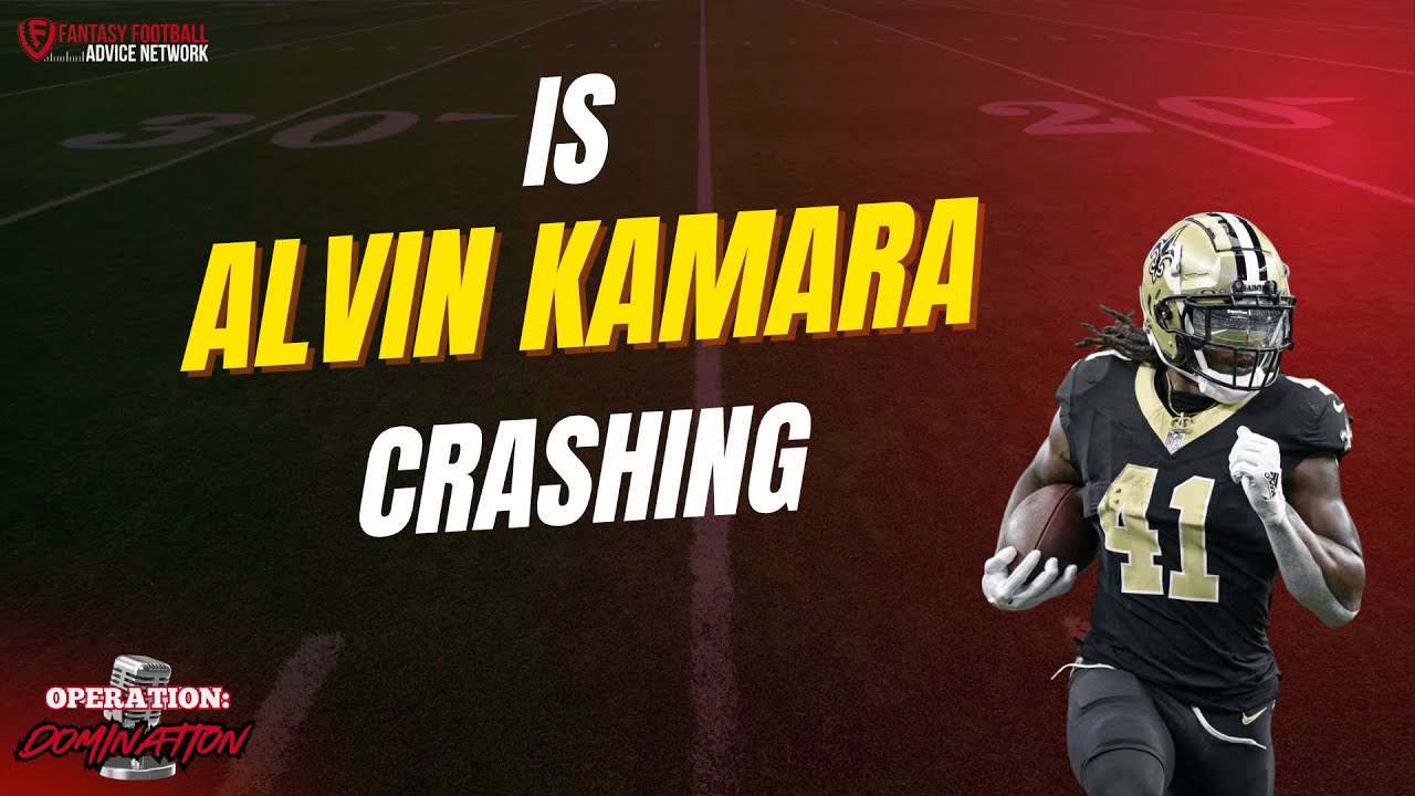 Alvin Kamara's Fantasy Value Is CRASHING 🚨