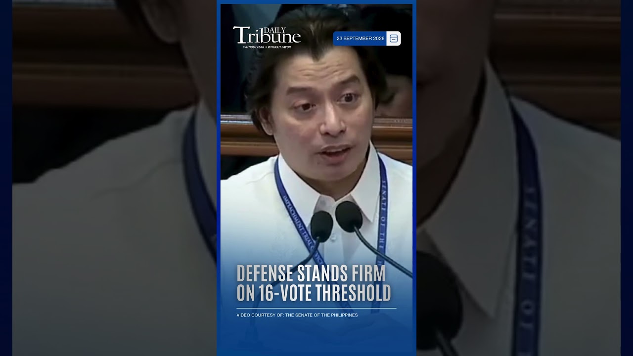 DEFENSE STANDS FIRM ON 16-VOTE THRESHOLD
