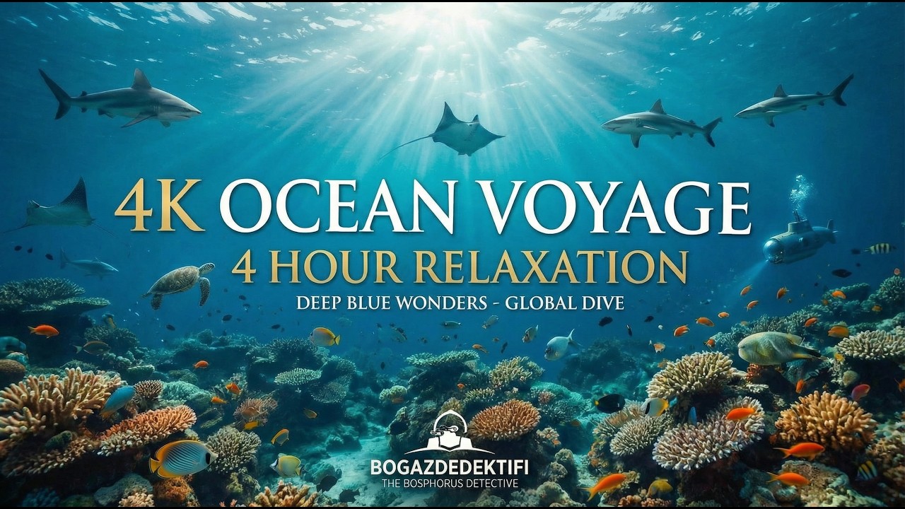 Underwater Paradise (4 Hours) 🧜‍♂️✨ | Derin Deniz Uyku Müziği