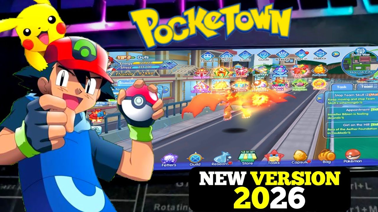 Download 2026 Version of Mons Awaken and Pocketown in mobile | How To Download Pocketown in 2026