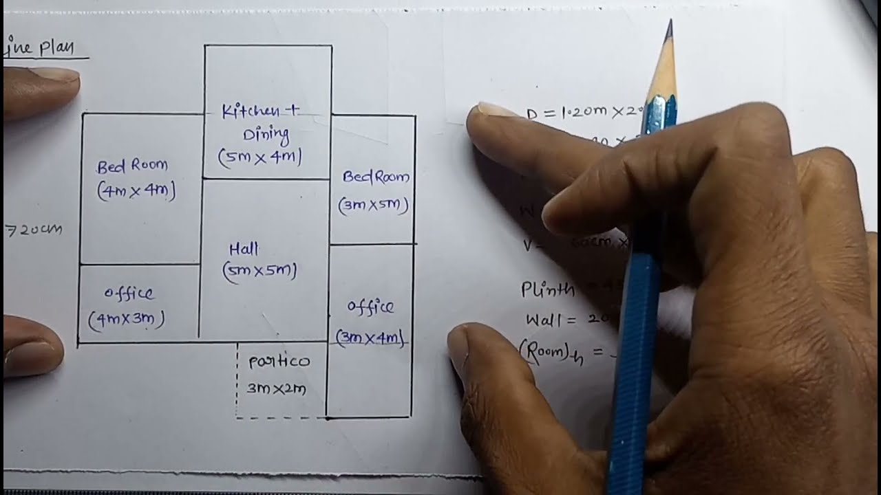 2019-2020 Building Drawing Previous Year Question Paper Solution// Civil Engineering Third Semester