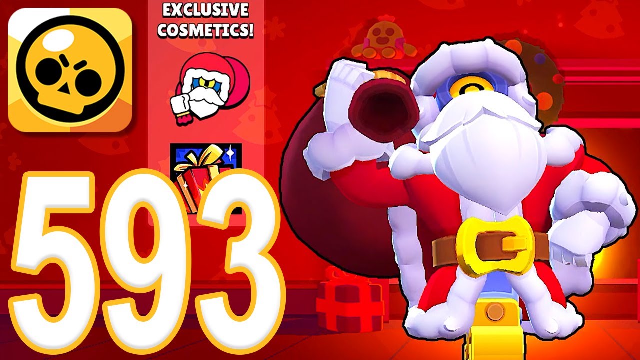 Brawl Stars - Gameplay Walkthrough Part 593 - Santa Stu (iOS, Android)