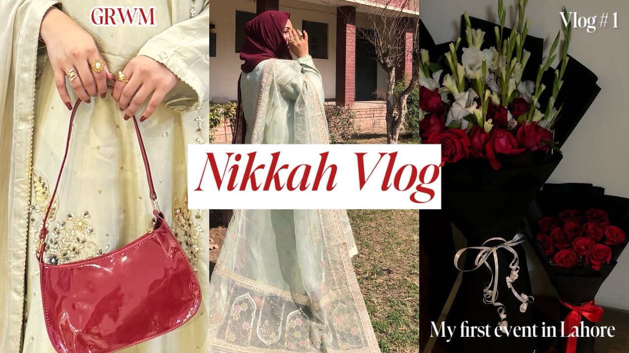 Get Wedding Ready With Me💄👗| Nikkah Vlog 🤍