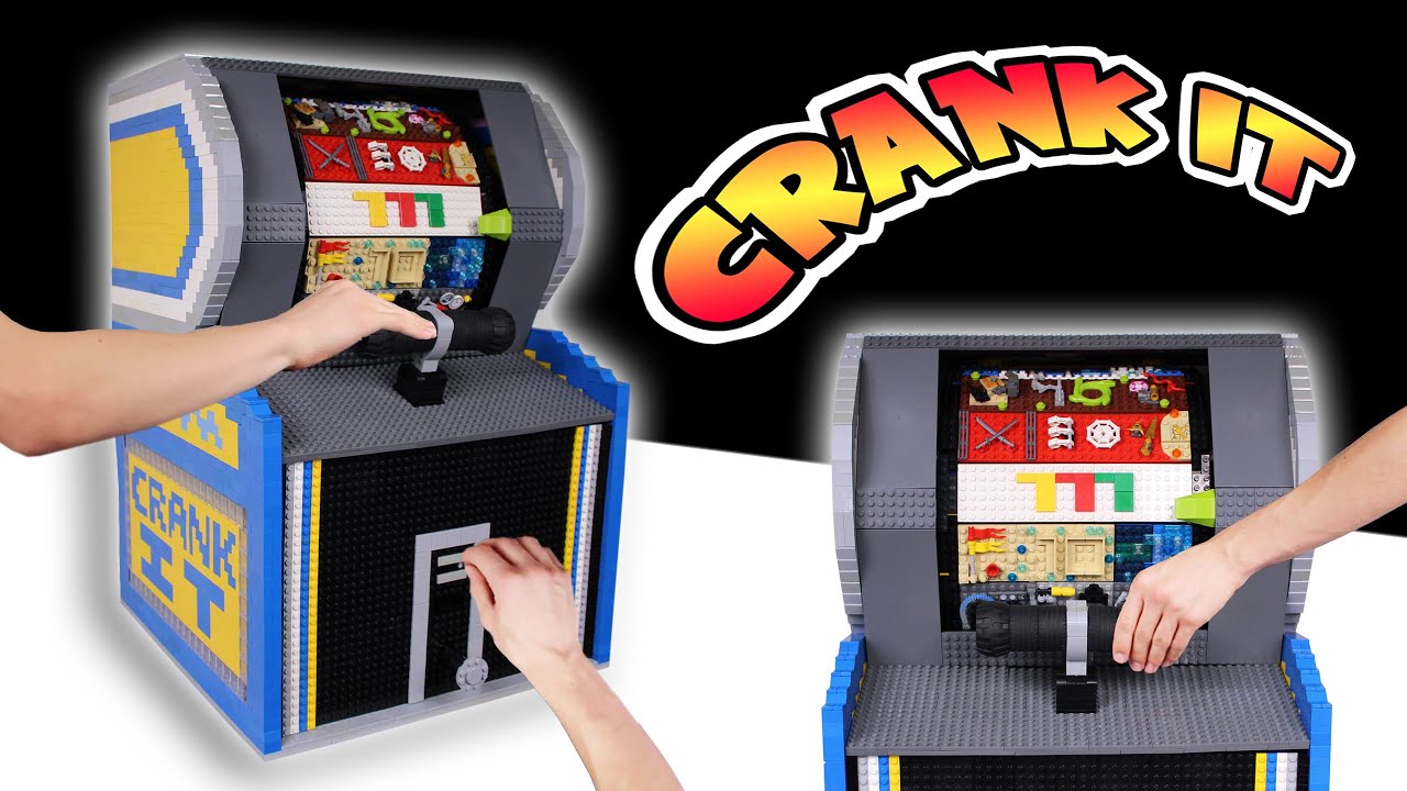 MEGA LEGO Big Bass Wheel PRO Arcade Game | CRANK IT
