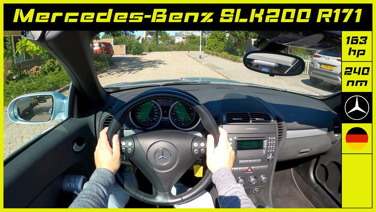 Mercedes-Benz | SLK200 R171 | 2006 | Onboard POV test drive