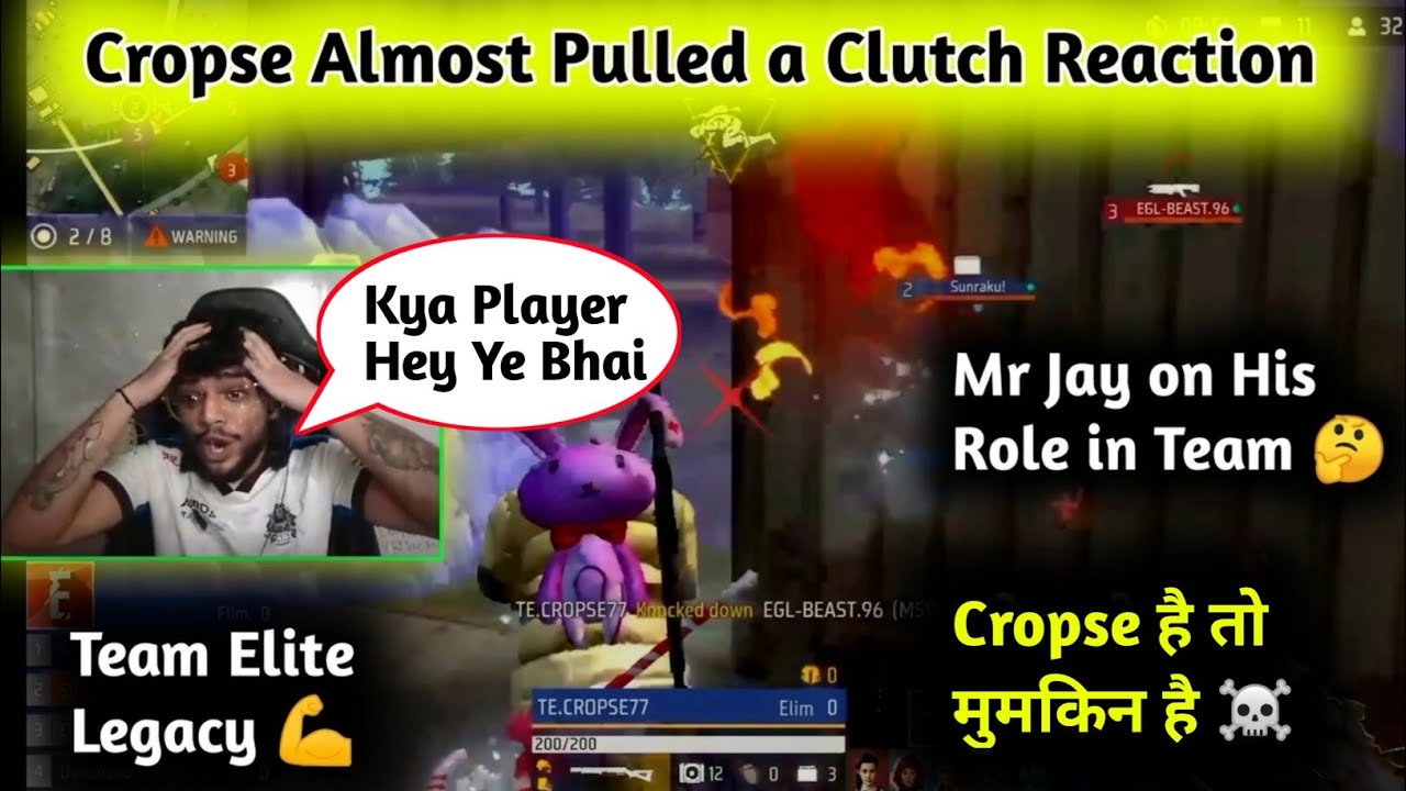 Mr Jay Shocked at Cropse Clutch 🤯 Jay On His Role 🤔 Team Elite Legacy of Players 🥶
