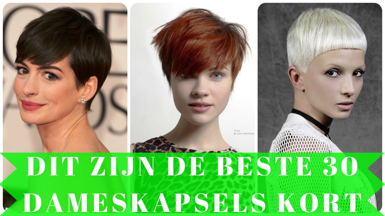Dit zijn de beste 30 dameskapsels kort